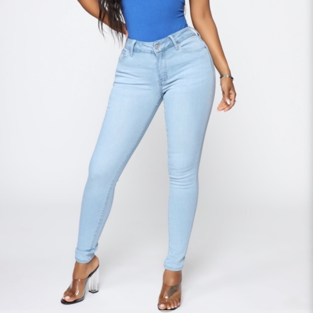 Fashion Nova High Rise Skinny Jeans